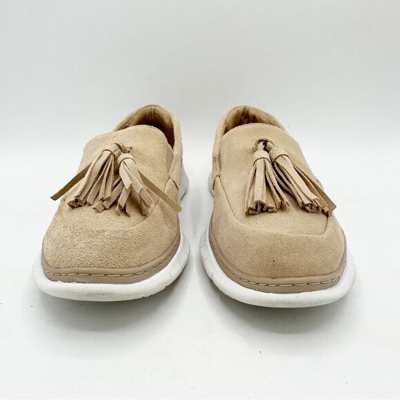 Vionic Fresh Quinn Sand Suede Tasseled‎ Slip On Comfort Loafers Size 6.5 - Picture 5 of 14